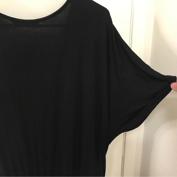 Chelsea28 black short sleeve jumpsuit size XXL - Picture 9 of 12